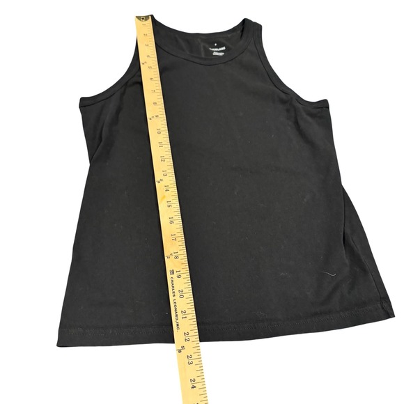 LOT EVERLANE Womens Tank Tops 2 Pack Black & Grey Racerback Basic Casual Size M - Picture 3 of 4